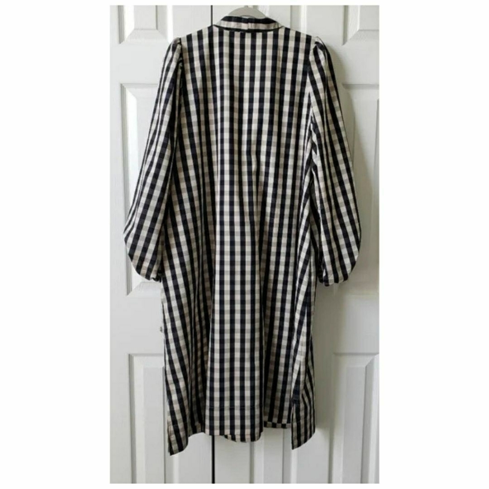 MASAI Copenhagen Nalo Gingham Dress - XL Lagenlook Artsy Boho NWOT - Picture 3 of 6